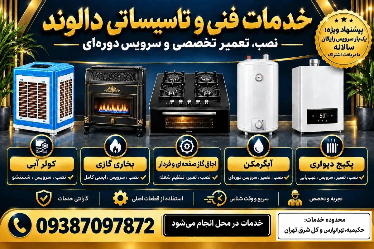 پکیج و آبگرمکن، اجاق گاز، بخاری گازی