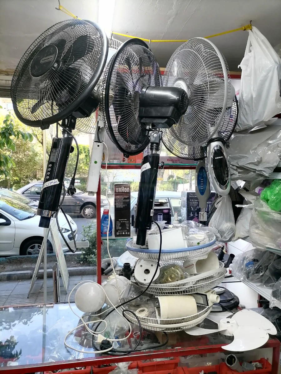 سرویس و تعمیر کامل پنکه