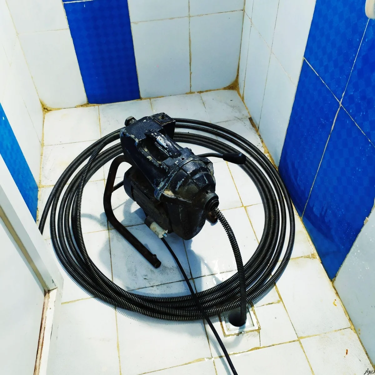 لوله بازکنی تخلیه چاه